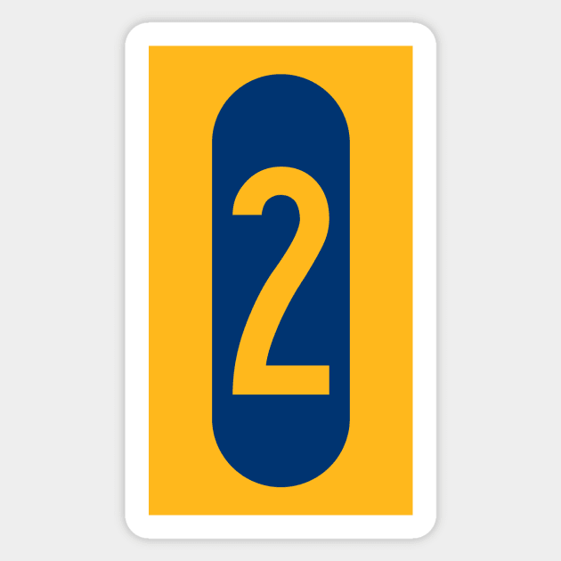 Number 2 Pencil Sticker by GloopTrekker